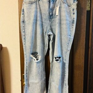 Good American Good 90’s Jeans Distressed